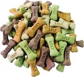 Przysmaki dla psów - Lolo Pets Classic CIASTKA DLA PSA KOŚCI M MIX 2kg - miniaturka - grafika 1