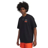 Koszulki sportowe męskie - Koszulka męska Under Armour M Heavyweight Hoops Mix Tape SS - miniaturka - grafika 1