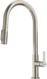 Bateria stojąca FRANKE Maris Slim Clear Water J pull-out Stal optyczna 120.0736.604 Indywidualne Wyceny Sprawdź ( - FRANKE - Baterie kuchenne - miniaturka - grafika 1