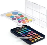 Prace ręczne dla dzieci - Paleta artysty farby gwaszowe - 53 kolory Djeco - miniaturka - grafika 1