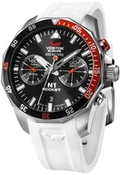 Zegarki męskie - Zegarek Vostok Europe 6S21-225A707SW Rocket N-1 Chrono - miniaturka - grafika 1