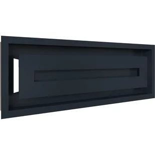 Kratka Wentylacyjna Kominkowa Wind 17X49 Grafitowa - Akcesoria kominkowe - miniaturka - grafika 1
