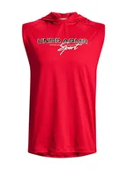 Koszulki sportowe męskie - Under Armour Koszulka sportowa w kolorze czerwonym - miniaturka - grafika 1