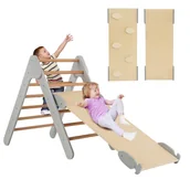 Place zabaw - Plac zabaw dla dzieci Centrum aktywności 3w1 kolorowy - miniaturka - grafika 1