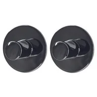 Wieszaki łazienkowe - Wieszak samoprzylepny Style okrągły 3m szary 2 szt. - miniaturka - grafika 1