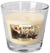 Świece - Bispol Świeca zapachowa w szkle 26H Wanilia BISPOL4348 - miniaturka - grafika 1