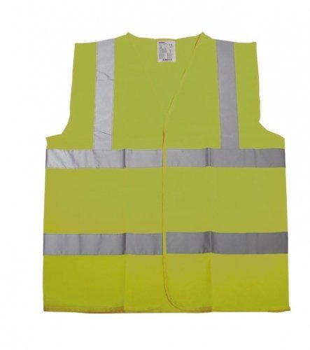 KAMIZELKA OSTRZEG.ŻÓŁTA XXXL
