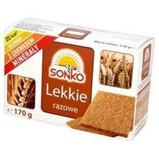 Pieczywo chrupkie - Sonko Pieczywo Lekkie razowe 170 g - miniaturka - grafika 1