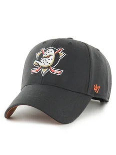 47 Brand Czapka z daszkiem NHL Anaheim Ducks Ballpark Snap 47 MVP H-BLPMS25WBP Czarny - Czapki męskie - miniaturka - grafika 1