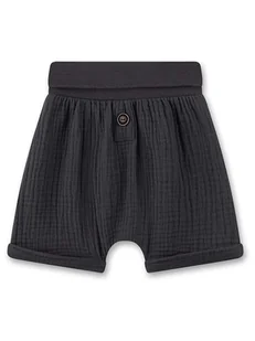 Sanetta Kidswear Szorty w kolorze czarnym - Spodenki dla niemowląt - miniaturka - grafika 1