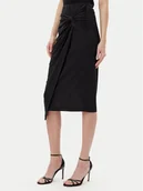 Spódnice - Rinascimento Spódnica midi CFC0123489003 Czarny Regular Fit - miniaturka - grafika 1