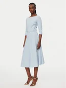 Sukienki - Rinascimento Sukienka koktajlowa CFC0127892003 Błękitny Regular Fit - miniaturka - grafika 1