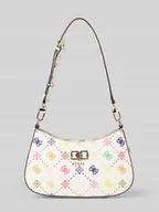 Torebki damskie - Torba na ramię z nadrukiem z logo na całej powierzchni model 'Emelie' - miniaturka - grafika 1