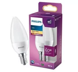 LED Żarówka Philips B38 E14/7W/230V 2700K - Żarówki LED - miniaturka - grafika 1
