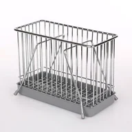 Suszarki do naczyń - Altom OCIEKACZ NA SZTUĆCE PROSTOKĄTNY CHROM 5907800100297 - miniaturka - grafika 1