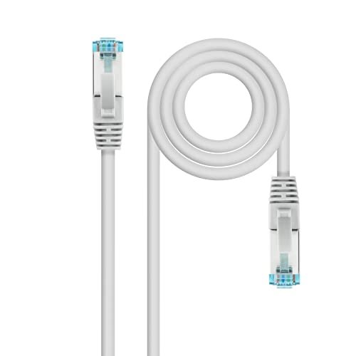 NANOCABLE 10.20.1720 Kabel sieciowy Cat.7 600 MHz LSZH SFTP PIMF AWG26, szary, 20 m