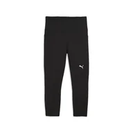 Legginsy - Damskie legginsy treningowe typu capri z wysokim stanem ESSENTIALS PUMA Black - miniaturka - grafika 1