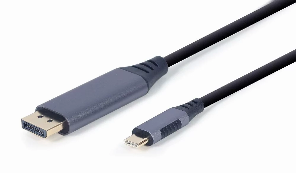 Gembird Kabel USB-C 3.0 męski do DisplayPort męski 1.8m (szary) CC-USB3C-DPF-01-6