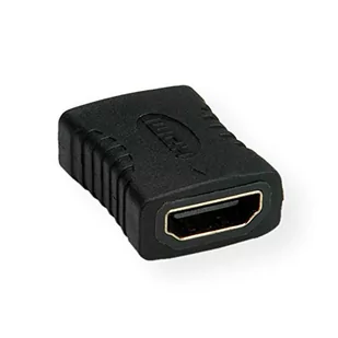 Roline Adapter AV HDMI na HDMI Czarny 12.03.3151 - Adaptery i przejściówki - miniaturka - grafika 1