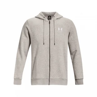 Męska bluza dresowa rozpinana z kapturem Under Armour UA Essential Fleece FZ Hood - UNDER ARMOUR - Bluzy sportowe męskie - miniaturka - grafika 1