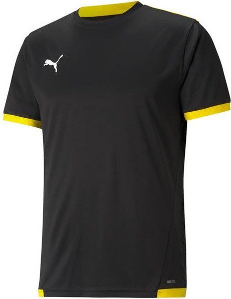 Koszulka męska Puma teamLIGA Jersey czarno-żółta 704917 26 XL