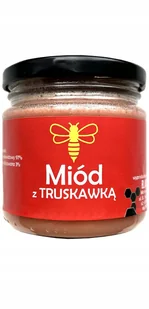 POLSKI miód z TRUSKAWKĄ - 250 g - Miód - miniaturka - grafika 1