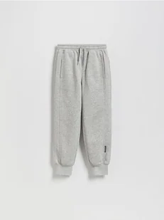 Reserved - Dzianinowe joggery - jasnoszary - Spodnie i spodenki dla chłopców - miniaturka - grafika 1