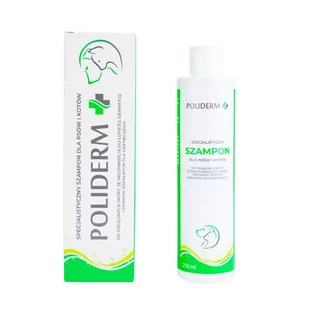 Poliderm Szampon 250 ml - Szampony i odżywki dla psów - miniaturka - grafika 1