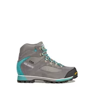 Odzież trekkingowa damska - Buty trekkingowe damskie Dolomite Zernez GTX Gunmetal Grey Dusty Teal Green - miniaturka - grafika 1