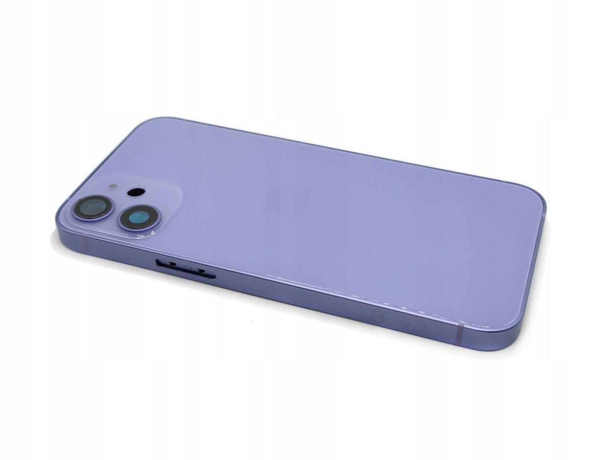 OBUDOWA PANEL TYŁ KORPUS RAMKA DO APPLE IPHONE 12 MINI FIOLETOWY