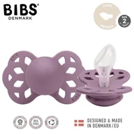 Smoczki uspokajające - BIBS INFINITY ANATOMICAL MAUVE M Smoczek ortodontyczny silikonowy - miniaturka - grafika 1
