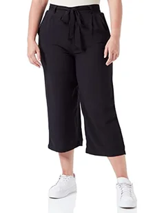 ONLY Damskie spodnie Onlnova Life Crop Palazzo Solid Ptm szorty, Czarny, 38 - Spodenki damskie - miniaturka - grafika 1