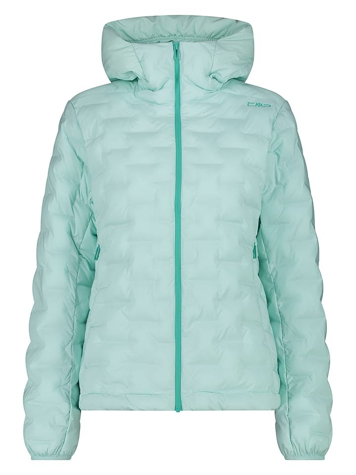 CMP Kurtka pikowana w kolorze turkusowym