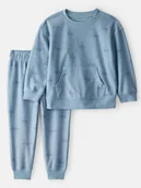 Bluzy i sweterki niemowlęce - carter's 2-częściowy zestaw w kolorze niebieskim - miniaturka - grafika 1