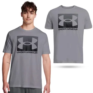 Koszulka fitness męska Under Armour Boxed Sports z krótkim rękawem - Koszulki sportowe męskie - miniaturka - grafika 1