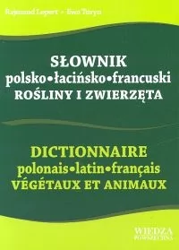 Słownik polsko-łacińsko-francuski Rośliny i zwierzęta - Lepert Rajmund, Turyn Ewa - książka