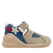 Buty dla chłopców - Kapcie Biomecanics 252176 Beżowy - miniaturka - grafika 1