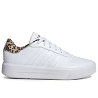 Trampki damskie - Buty adidas Court Platform IG8609 - białe - Adidas - miniaturka - grafika 1