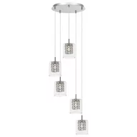 Lampy sufitowe - Rabalux 3117 - Żyrandol kryształowy na lince DUCHESS 5xG9/40W/230V - miniaturka - grafika 1
