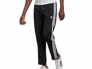 Spodnie Męskie Adidas Dresowe Gn3517 Czarne R.L - Spodnie męskie - miniaturka - grafika 1