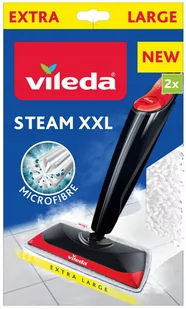 Vileda Wkład Zapas Do Mopa Parowego Steam XXL - Miotły, szufle, mopy - miniaturka - grafika 1