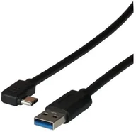 Kable komputerowe i do monitorów - EFB USB 3.2 Gen1 5Gbit 3A Anschlusskabel Typ-A Stecker - Typ-C Stecker 90 Grad 3m - miniaturka - grafika 1