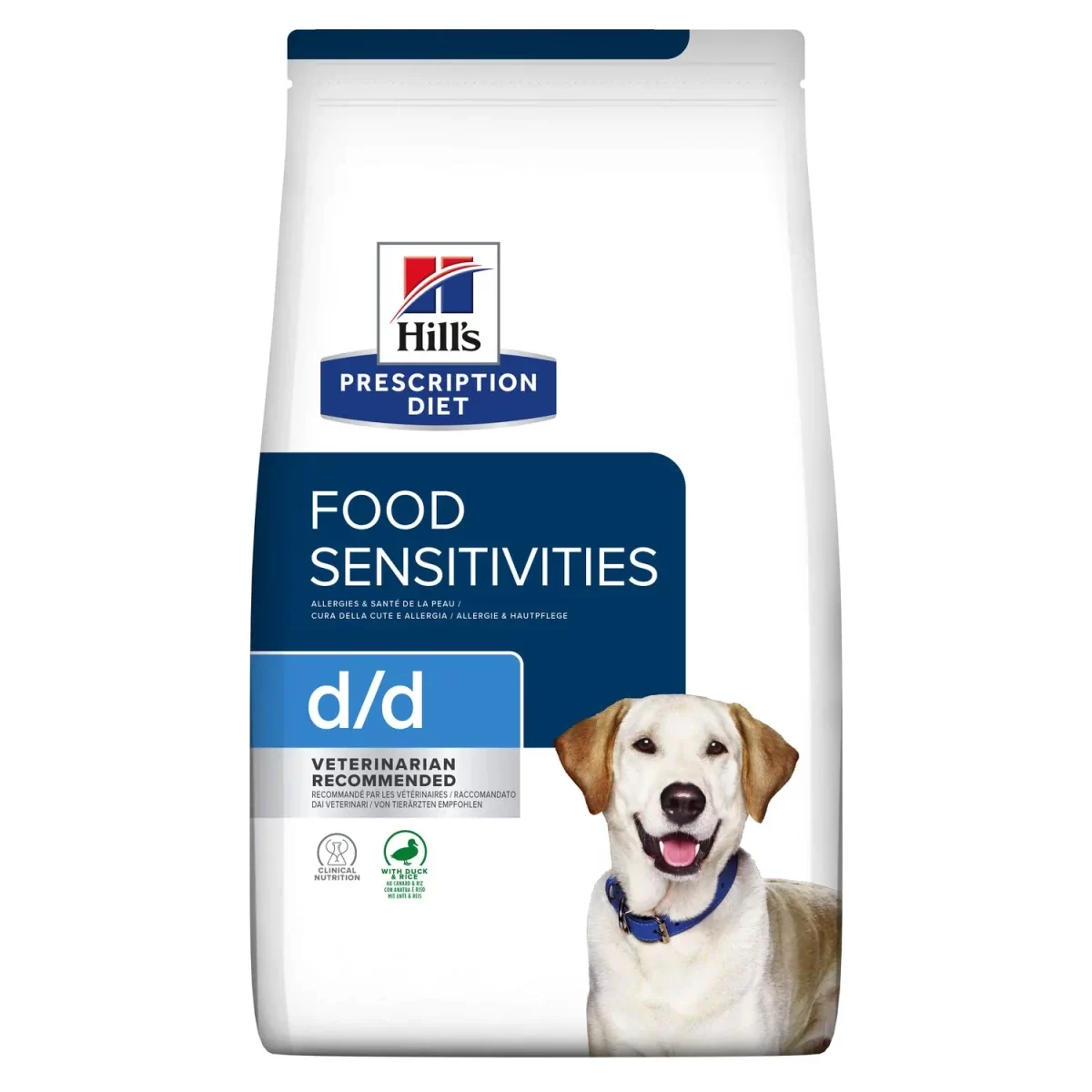 Hill's PD Food Sensitivities Canine d/d duck & rice 1,5 kg sucha karma dla psa, na nietolerancje pokarmowe
