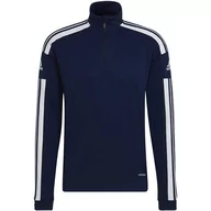 Koszulki męskie - Bluza Męska Adidas Squadra 21 Training Top Granatowa Hc6283-S - miniaturka - grafika 1