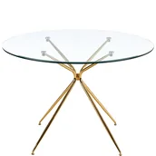 Stoły - Stół Okrągły 110 x 74 Rondo Halmar - miniaturka - grafika 1