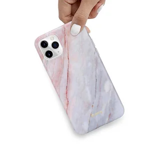 Crong Marble Case – Etui iPhone 11 Pro (różowy) - Etui i futerały do telefonów - miniaturka - grafika 6