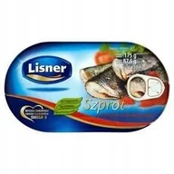 Konserwy i dania rybne - SZPROT LISNER W SOSIE POMIDOROWYM 175 g - miniaturka - grafika 1