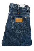Spodnie damskie - WRANGLER RETRO SLIM GLACE BLUE JEANSY DAMSKIE - miniaturka - grafika 1