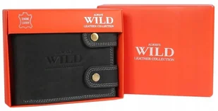 Duży, skórzany portfel męski z systemem RFID - Always Wild - Portfele - miniaturka - grafika 1