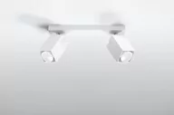 Lampy sufitowe - Sollux Lighting Plafon MERIDA 2 biały SL.0096 - miniaturka - grafika 1